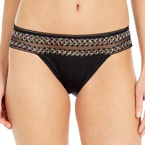 Calvin Klein Other - Calvin Klein Fashion Stripe Lace Bikini Panties NWT Sz M